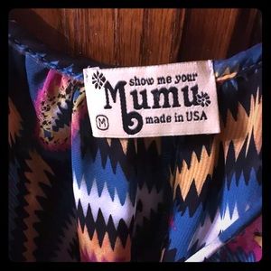 Show Me Your Mumu cropped sheer sleeveless Medium